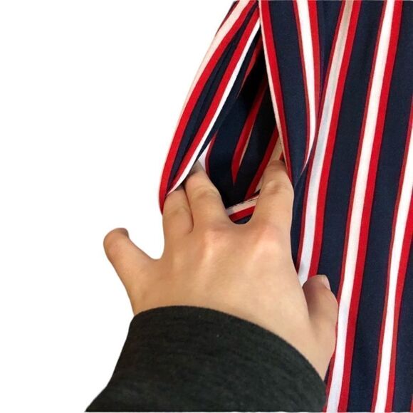 3 for $30! Blue notes striped flowly pants. - Picture 12 of 12